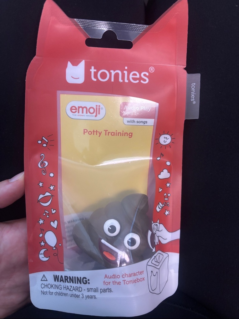Tonies Emoji Potty Training Audio Character - Red Packaging